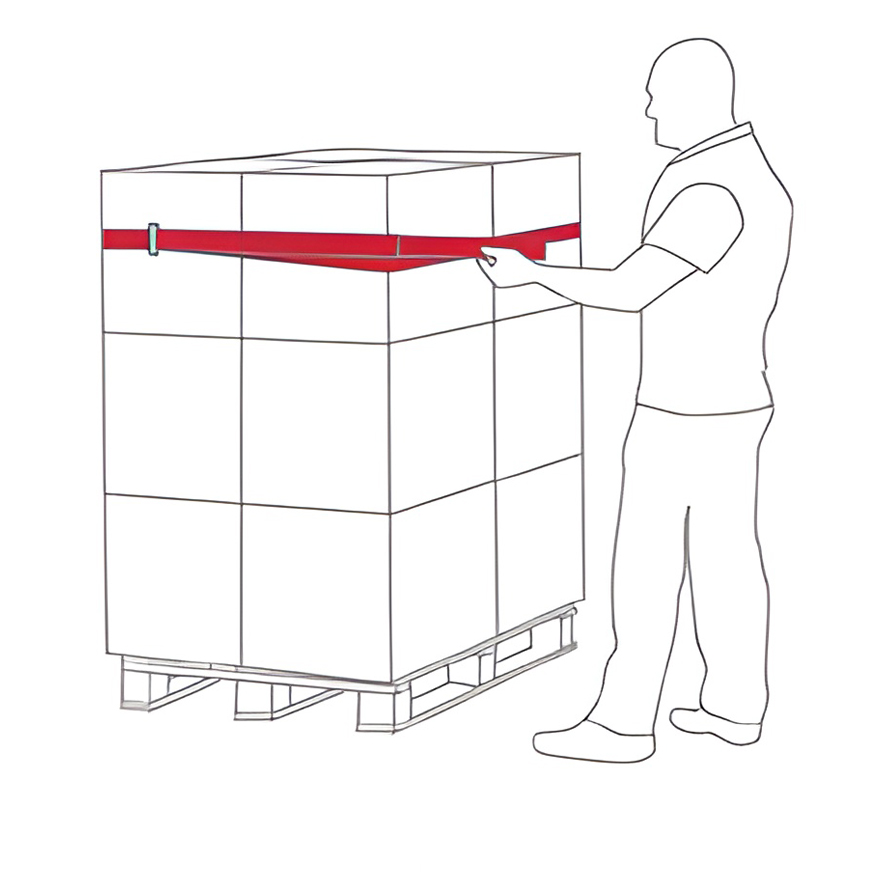 Step 3  Secure with the buckle