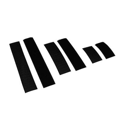 VELCRO Brand 25mm Wide Sew-On Straight Cut Shape x 25