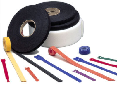 Adhesive tape Velcro strip  Adhesive and embedding materials