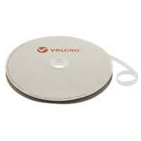 VELCRO® Brand ONE-WRAP® Strap 10mm x 25m Roll White